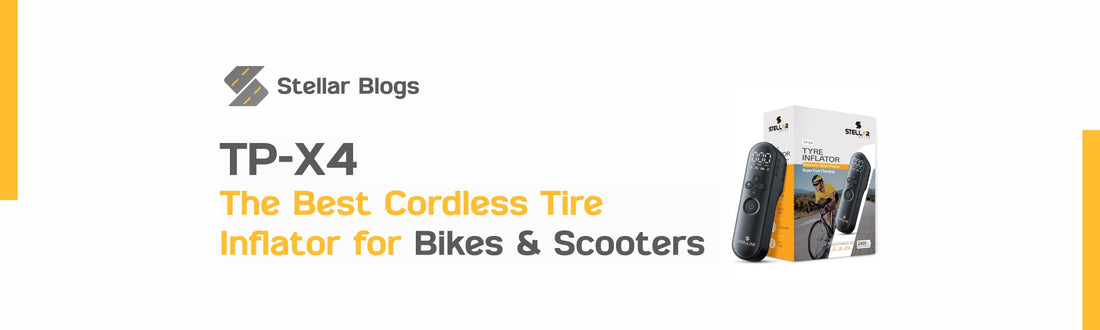 TP-X4 The Best Cordless Tire Inflator for Bikes & Scooters