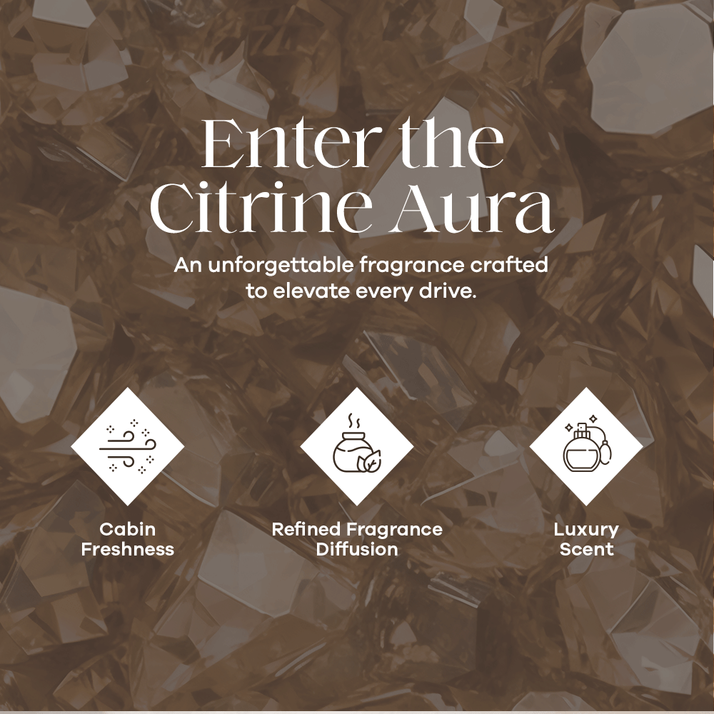 Nebula Prism Air Fragrance - Citrine