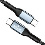 Stellar Drive XC-25 Turbo Cord | 100W 6A Fast Charging Type-C Cable