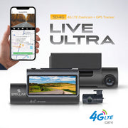 SD-4G LIVE ULTRA – 4G LTE Smart Dashcam | 4K+1K