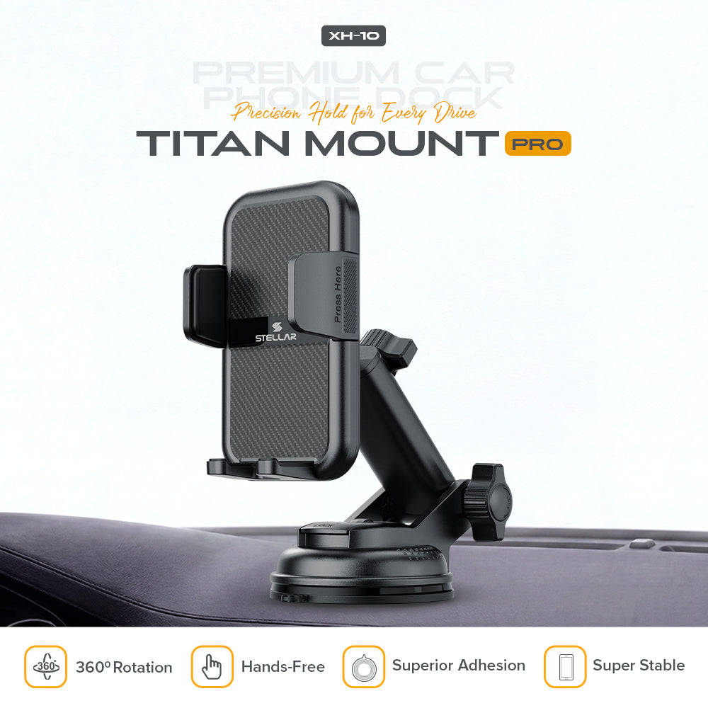 XH-10 TITAN MOUNT PRO — The Flagship Premium Car Mount