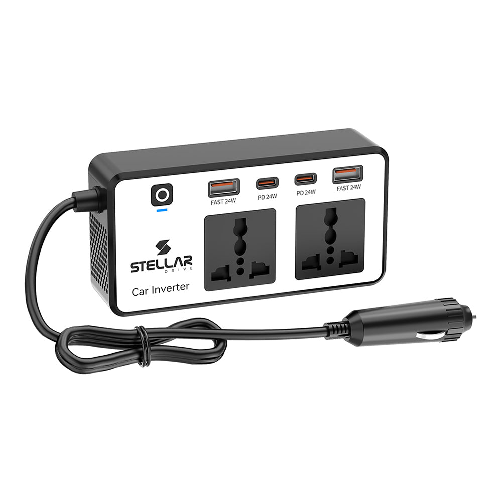 Stellar Drive XC-200 Pro Lapdrive | 200W Car Laptop Charger