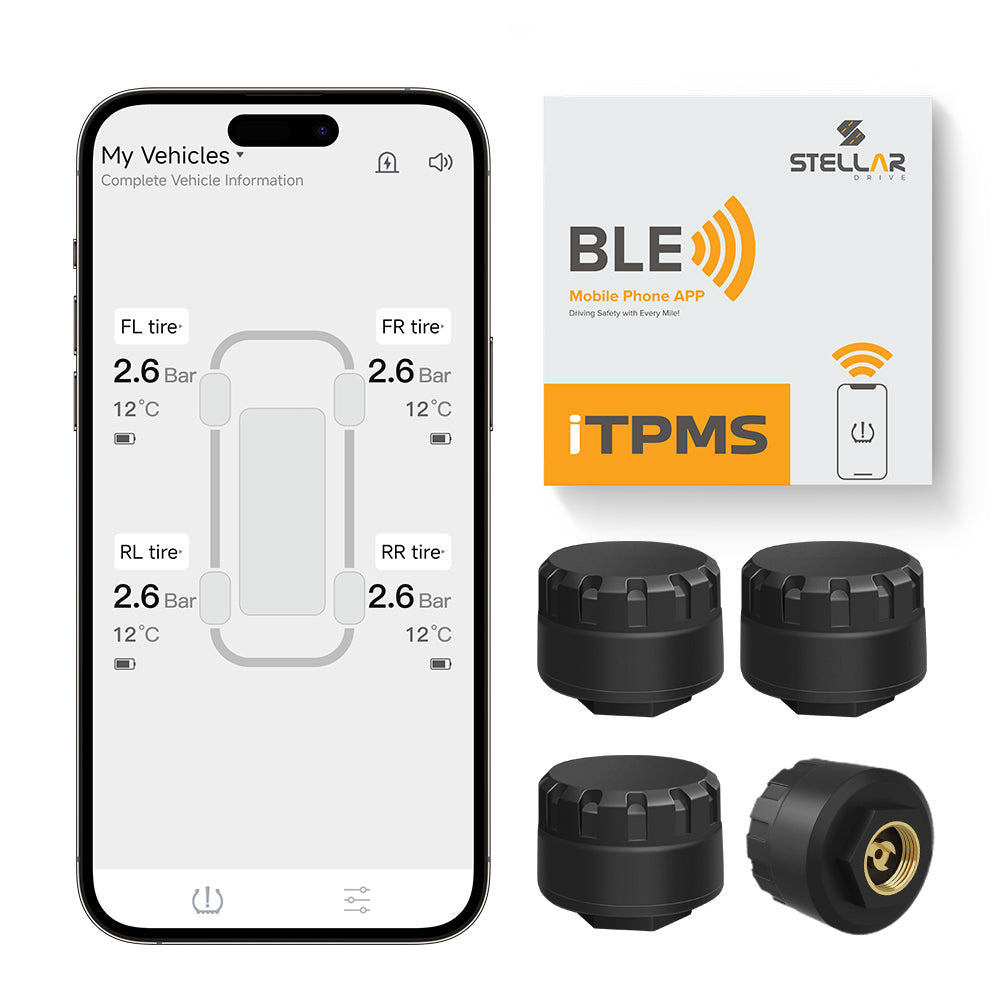 Stellar Drive iTPMS – Smart App-Based Tire Pressure Monitoring System