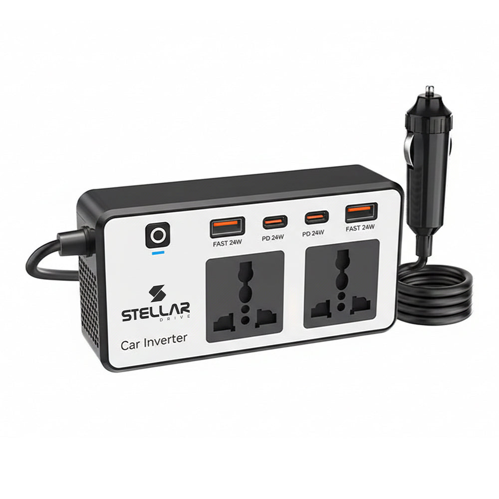 Stellar Drive XC-200 Pro Lapdrive | 200W Car Laptop Charger