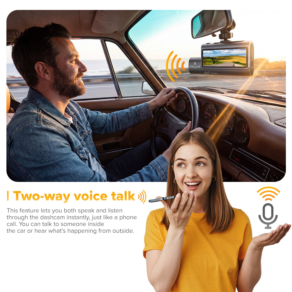 SD-4G LIVE ULTRA – 4G LTE Smart Dashcam | 4K+1K