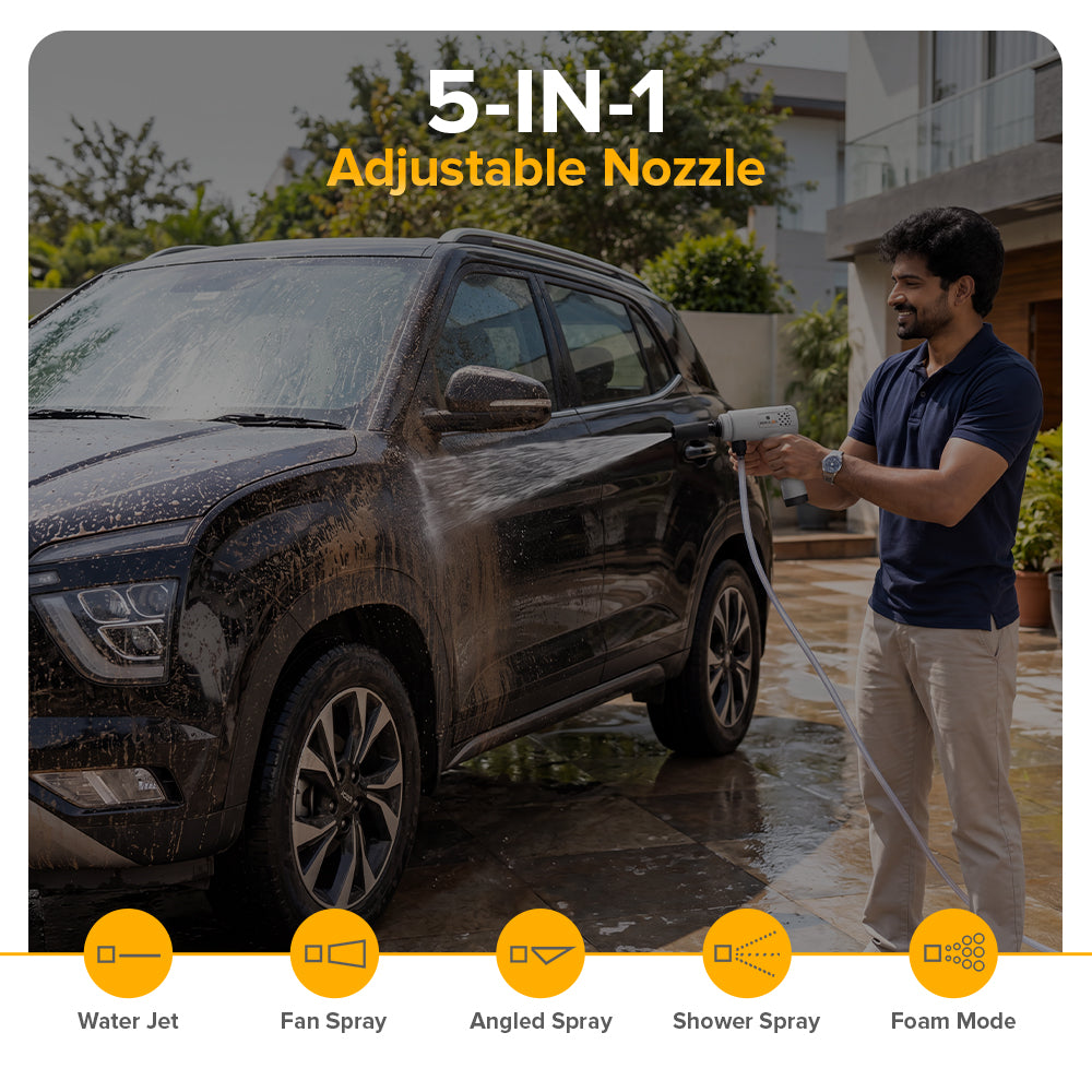 STELLAR DRIVE WG-X1 Torrent Cordless Pressure Water Gun Portable Car Washer