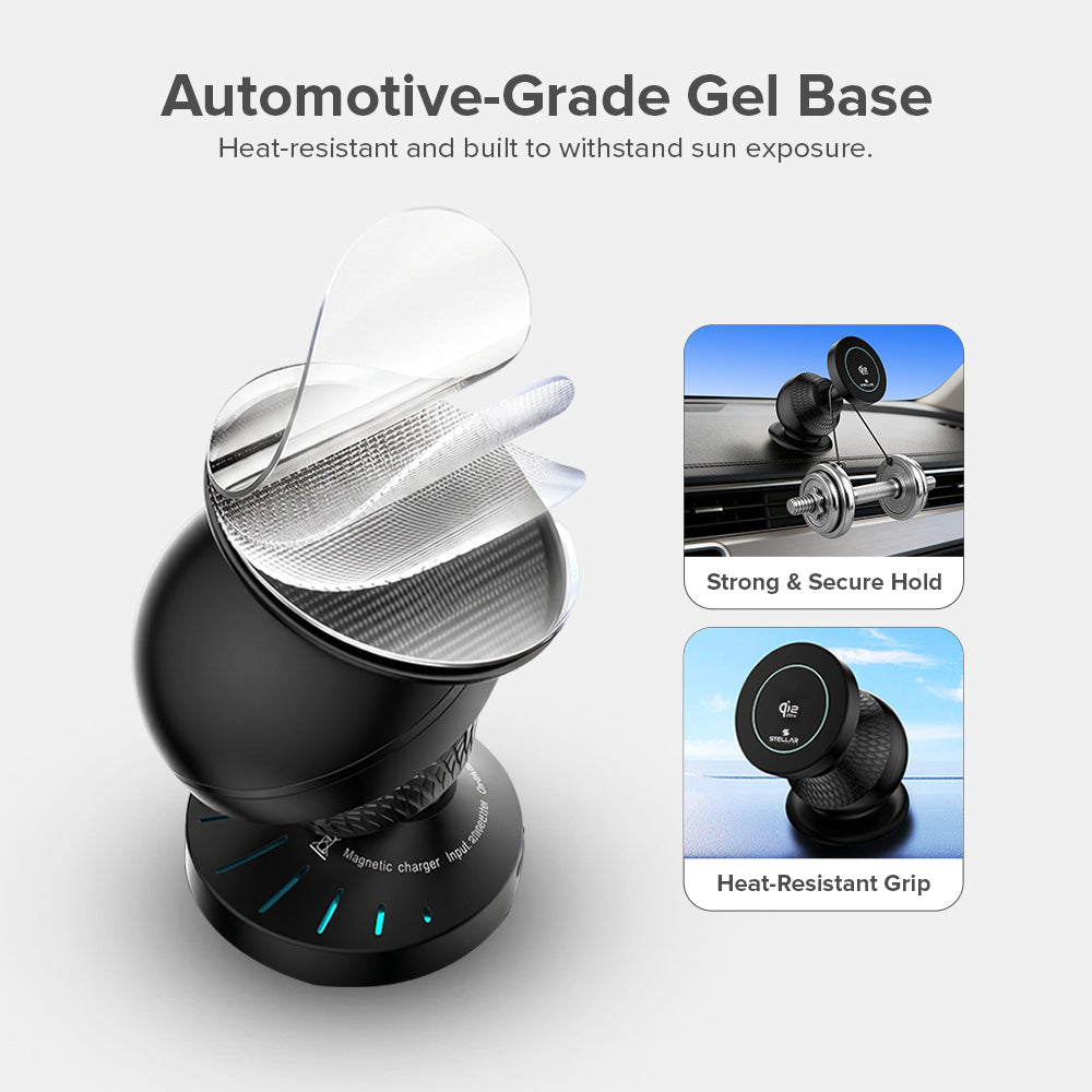 XC-96 ORBIT Qi2 25W Magnetic Wireless Car Charger