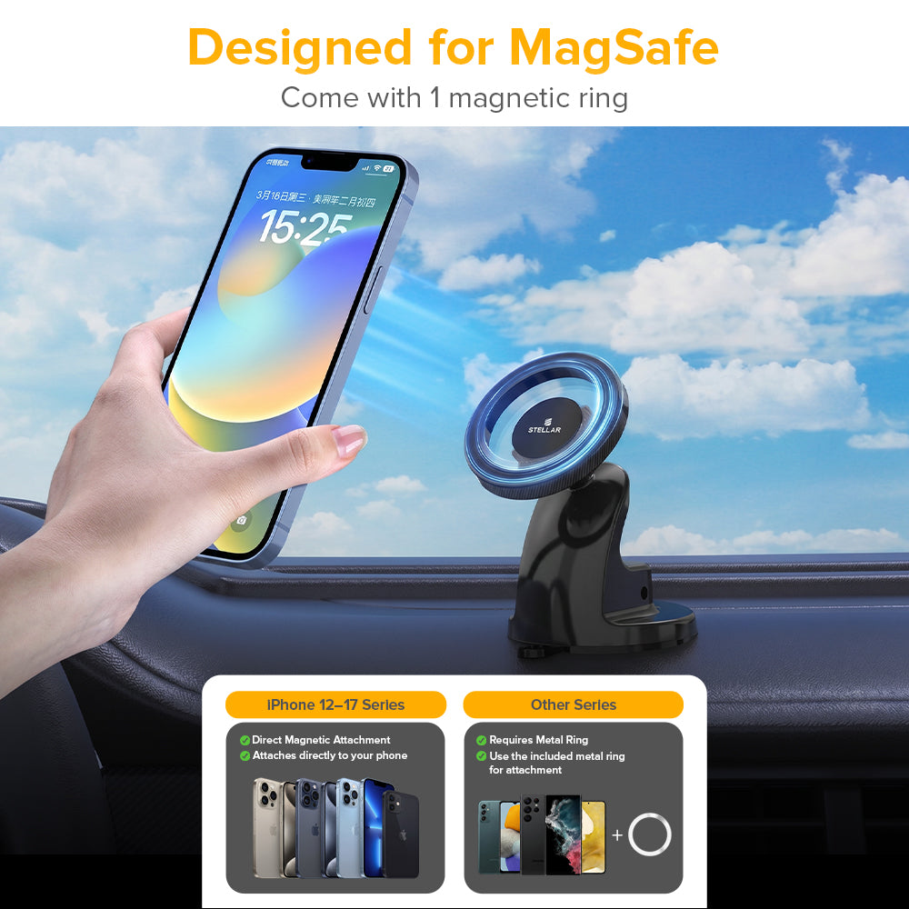 XH-M1 ANCHOR-MAG MagSafe Car Phone Holder