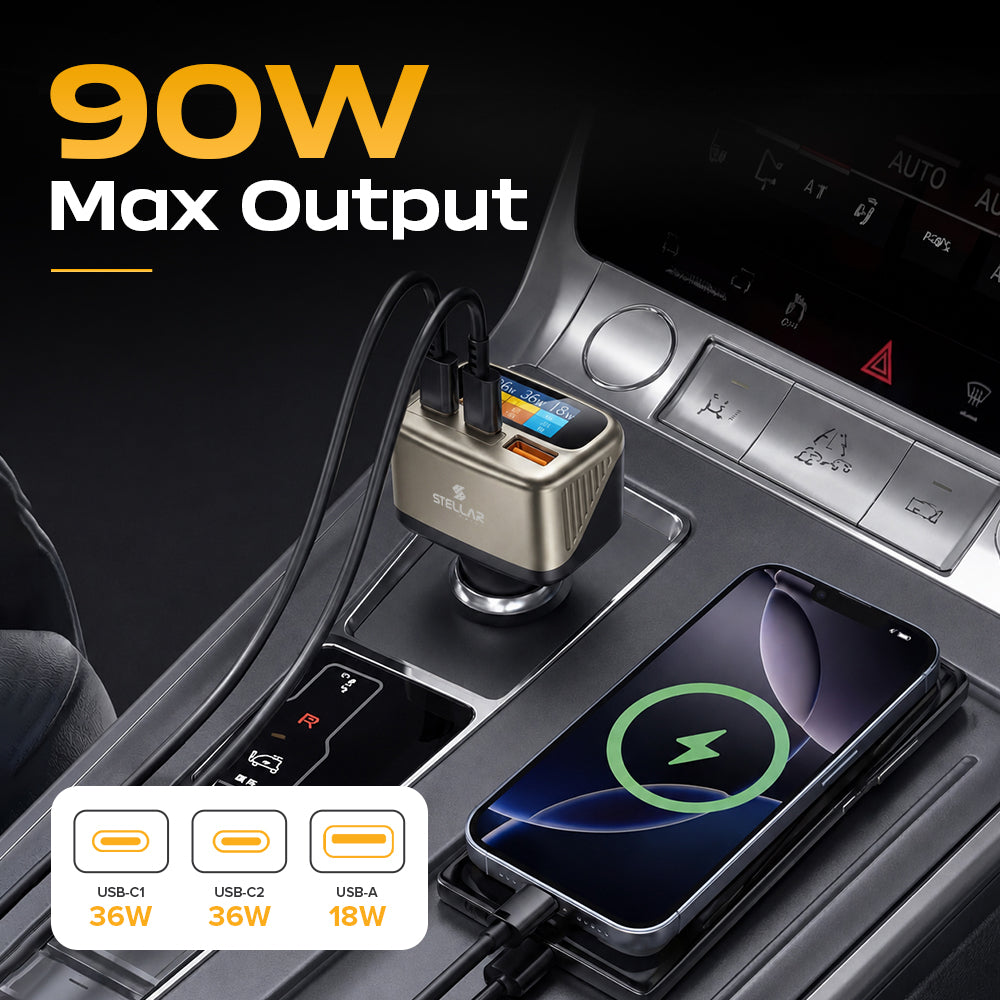 XC-11 Prime | 90W 3-in-1 Fast Charger