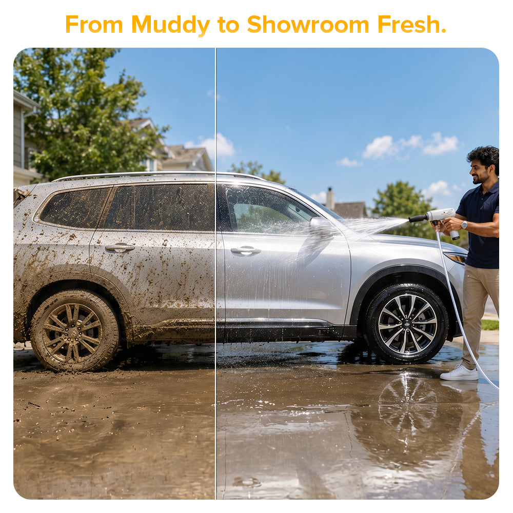 STELLAR DRIVE WG-X1 Torrent Cordless Pressure Water Gun Portable Car Washer