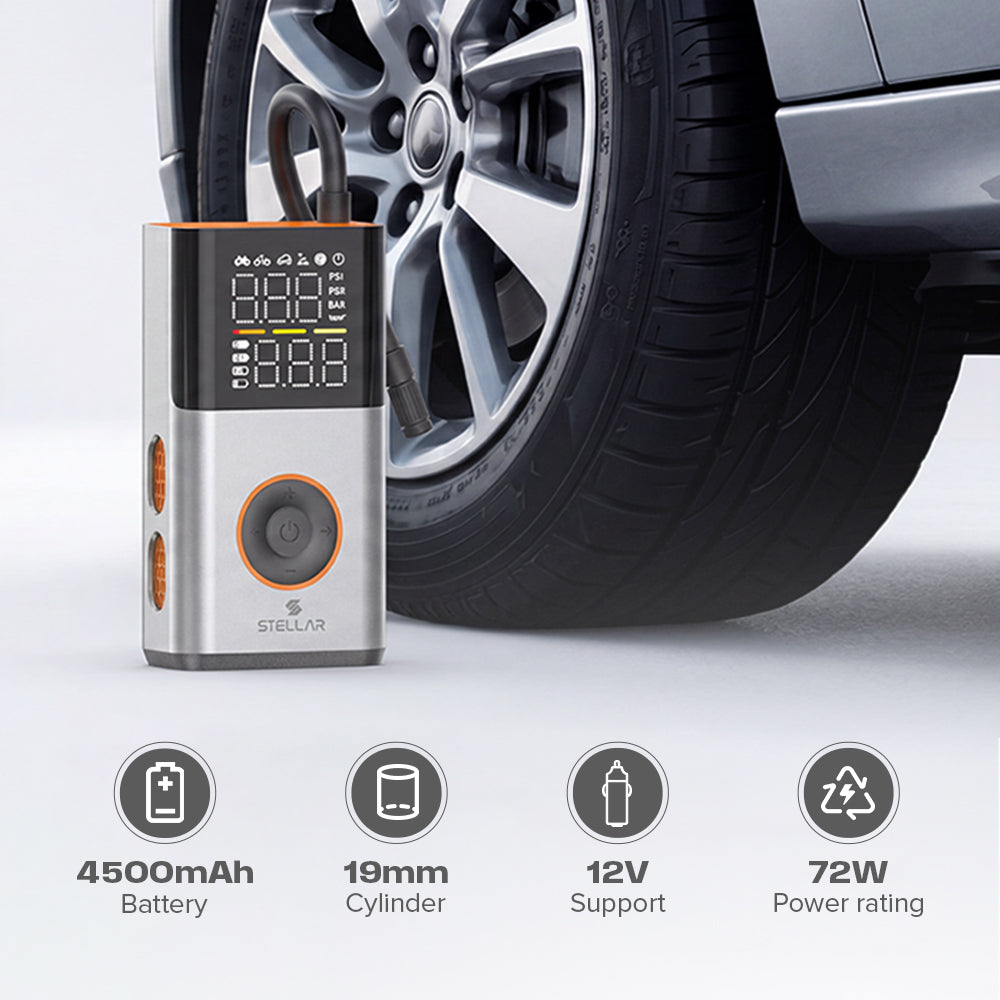 TP-X6 Nexus Tire Inflator | 4500mAh | 150 PSI | 12V Support