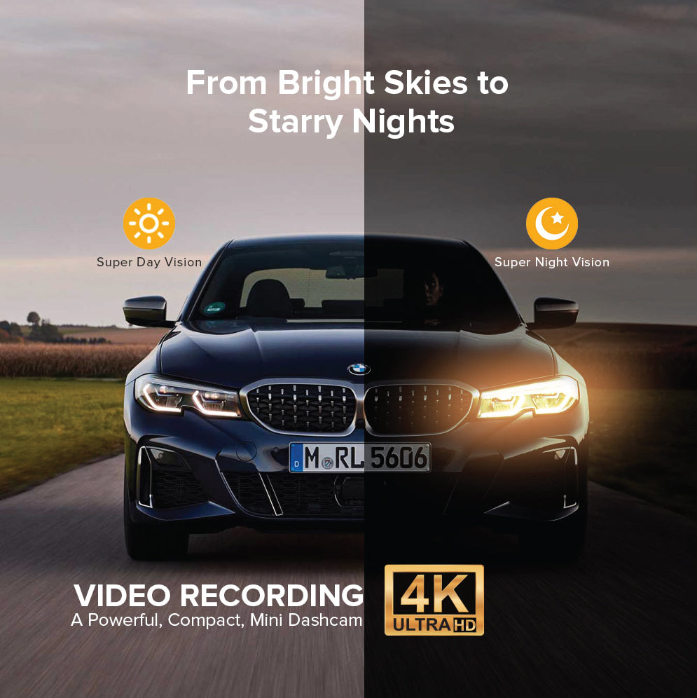 STELLAR DRIVE SD-03 Pro Car Dashcam 4K+2.5K