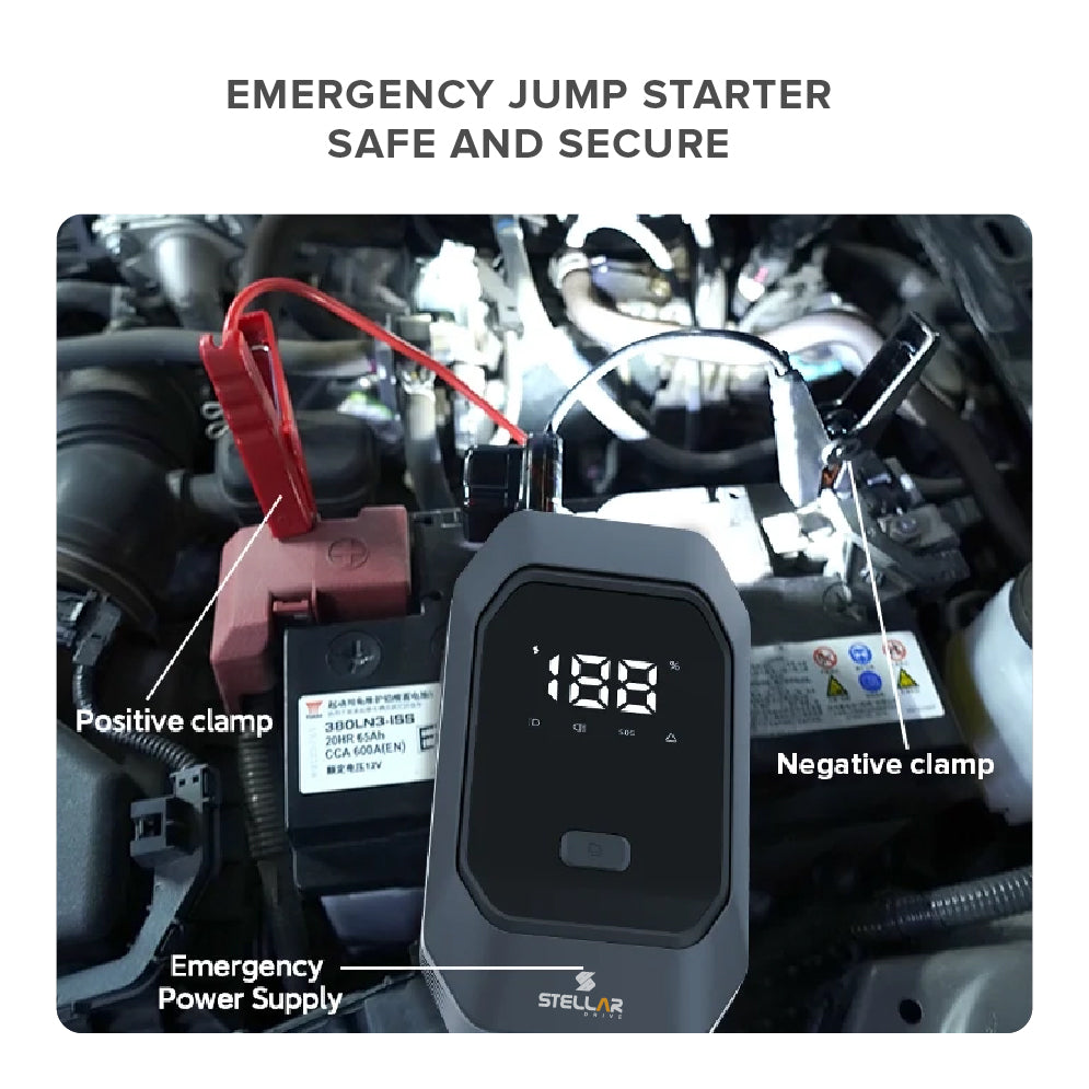 STELLAR DRIVE JS-X1 Jump Starter