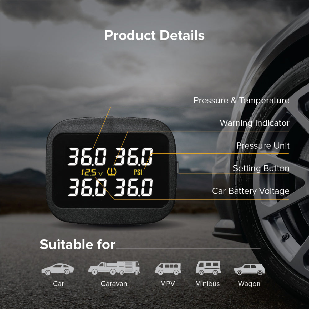 STELLAR DRIVE DIY Car TPMS