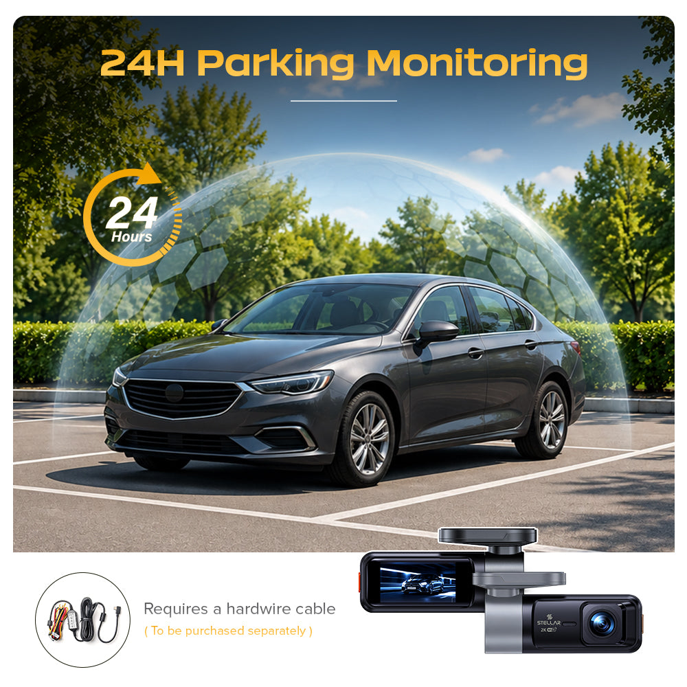 SD-01 Pro 2K dashcam | 1.97" screen