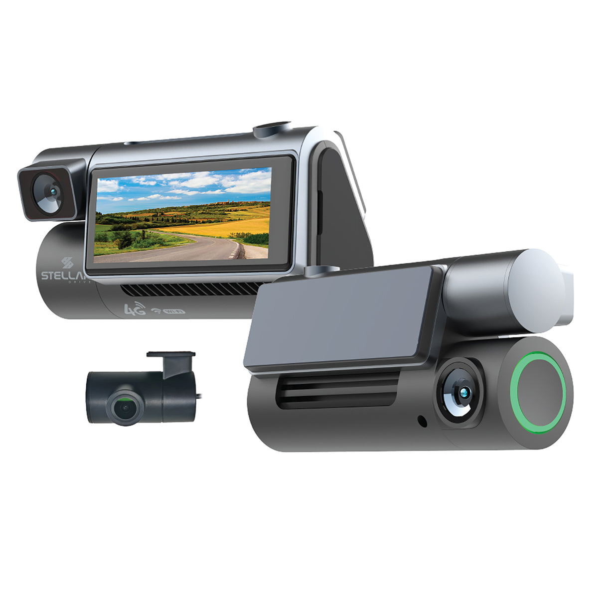SD-4G Live Max | 3 Channel 4G LTE Dashcam | Live GPS