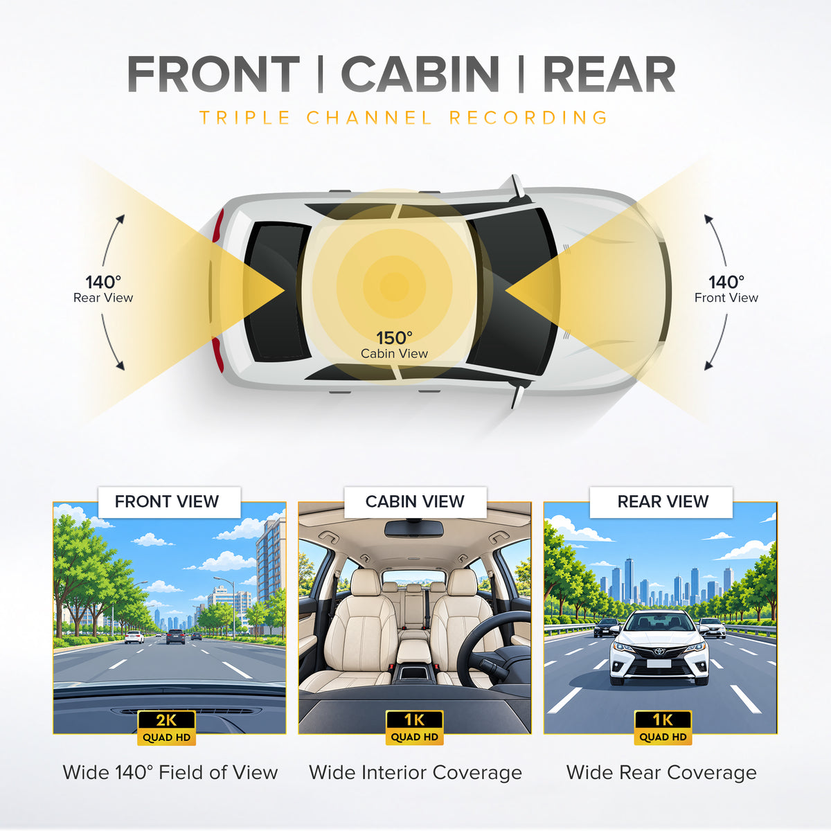 SD-4G Live Max | 3 Channel 4G LTE Dashcam | Live GPS