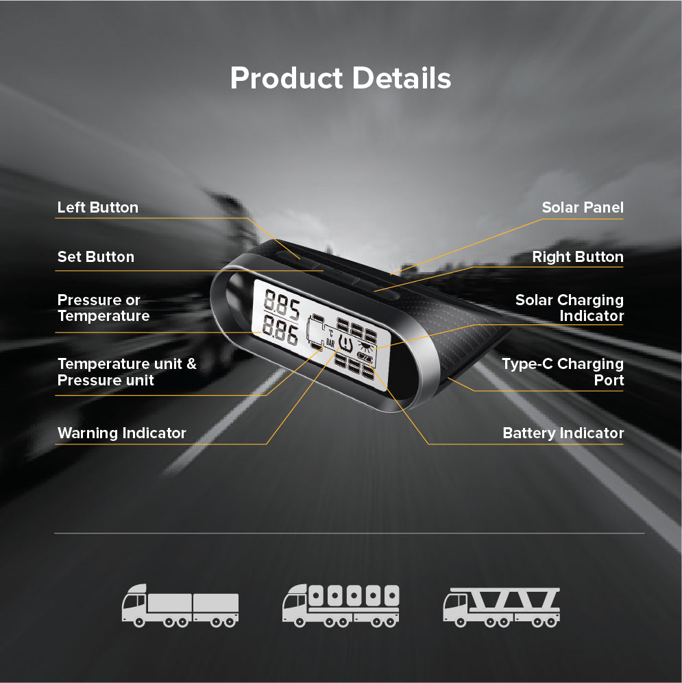 STELLAR DRIVE T2-6E Truck TPMS
