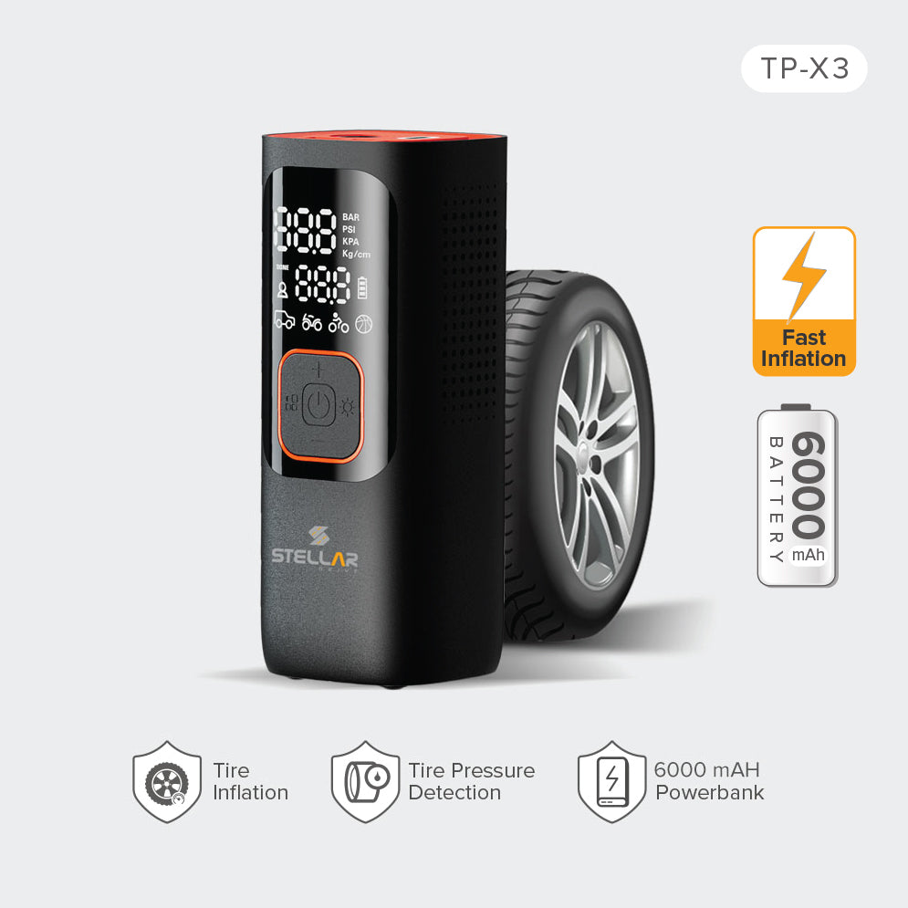 STELLAR DRIVE TP-X3 Tire Inflator