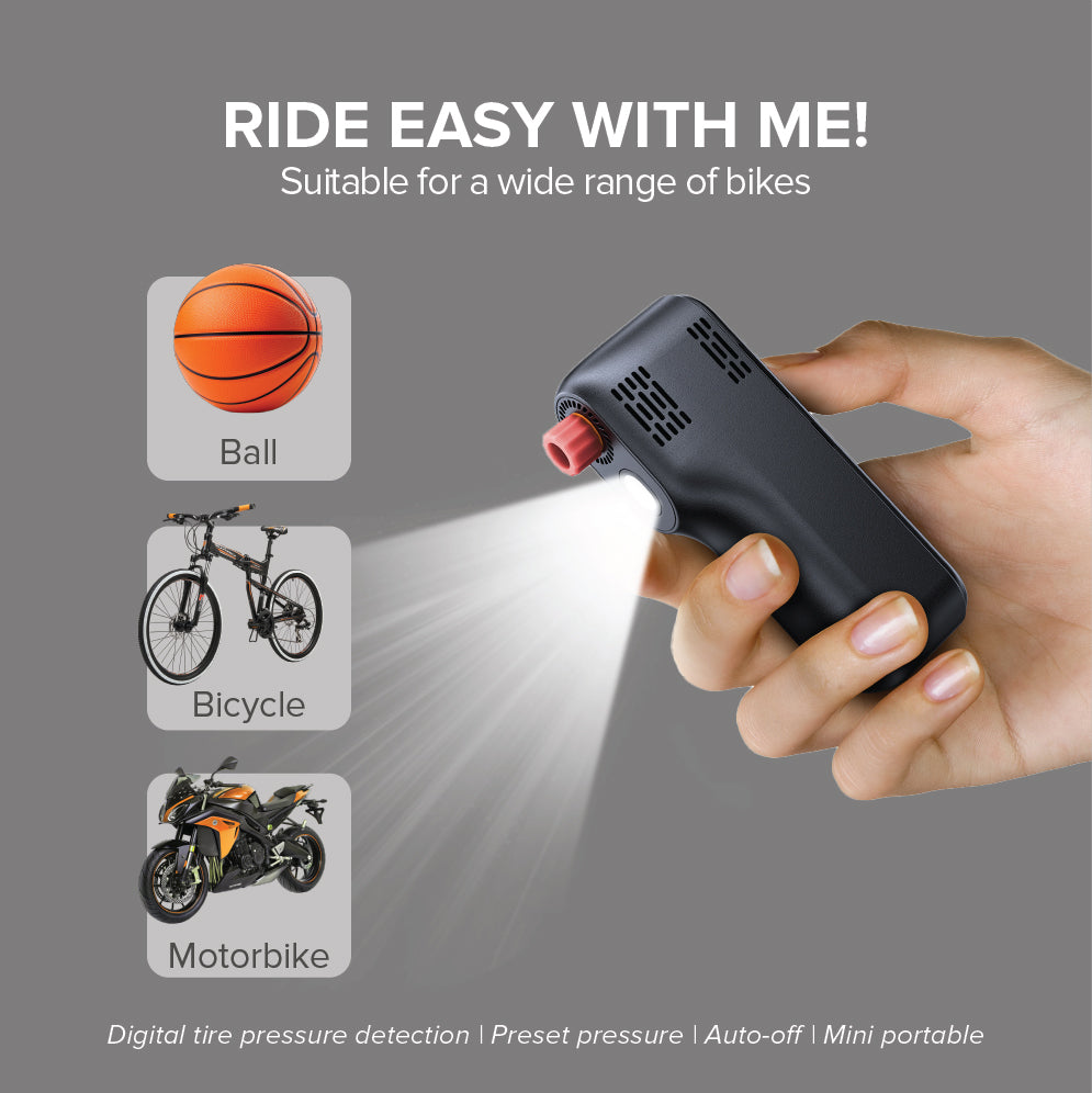 STELLAR DRIVE TP-X4 Bike Tire Inflator