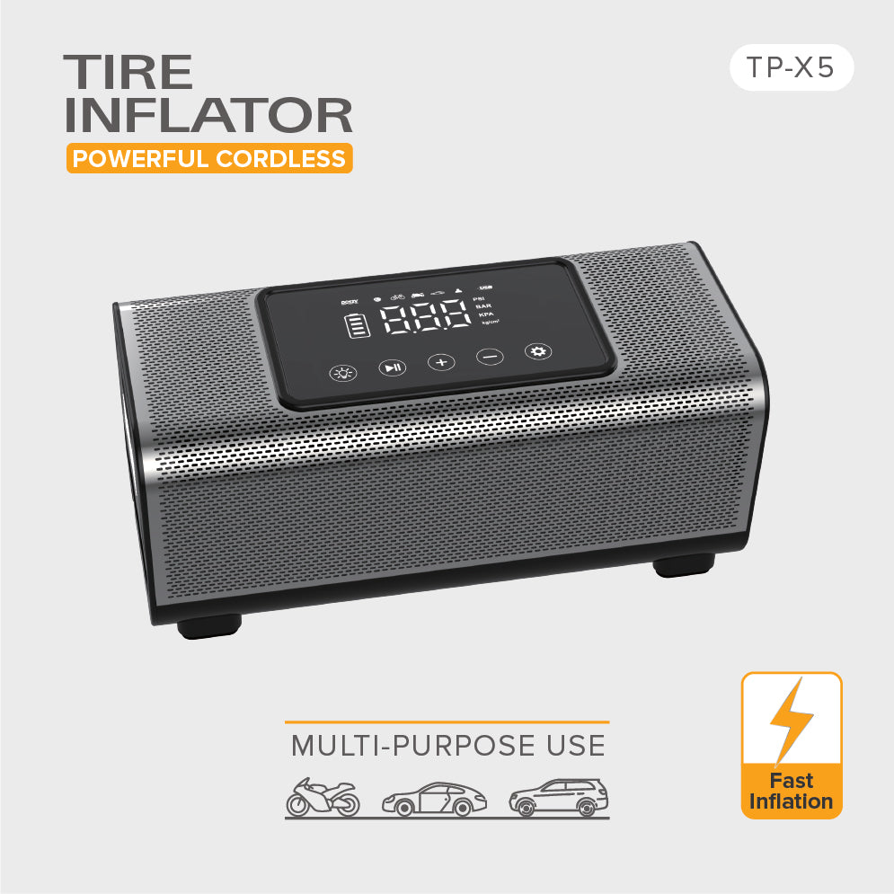 STELLAR DRIVE TP-X5 Heavy-Duty Tire Inflator