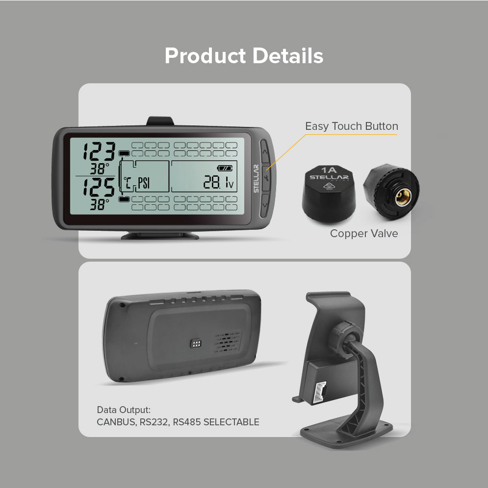 STELLAR DRIVE T7-6E Truck TPMS