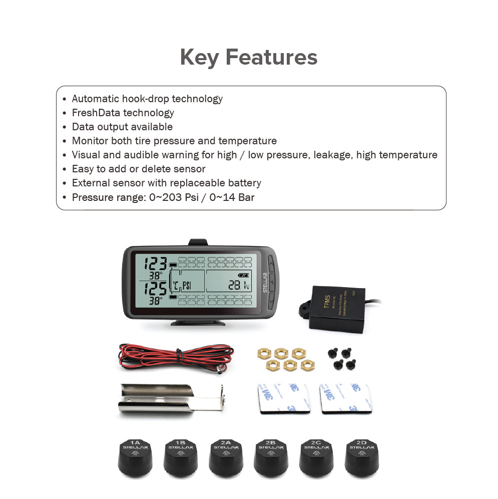 STELLAR DRIVE T7-6E Truck TPMS