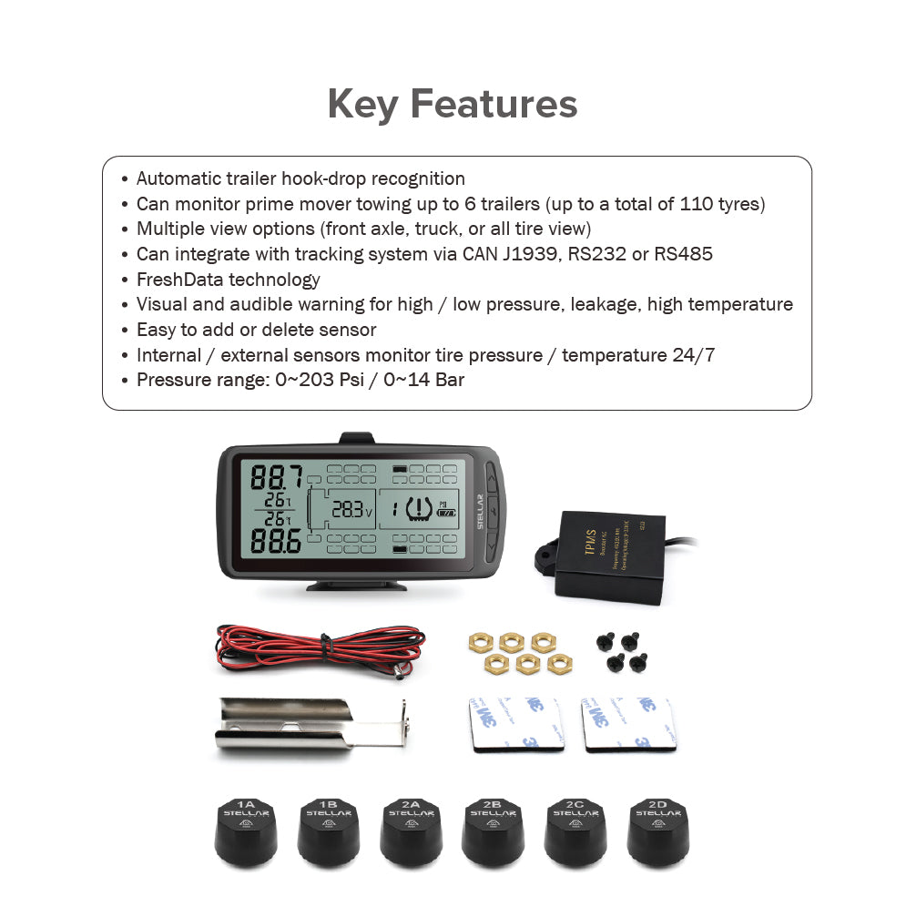 STELLAR DRIVE T7 PRO-6E Truck TPMS