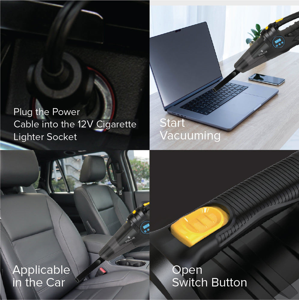 STELLAR DRIVE VC-X1 Vacuum Cleaner + Tire Inflator
