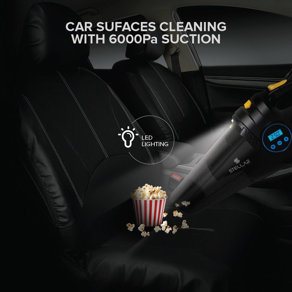 STELLAR DRIVE VC-X1 Vacuum Cleaner + Tire Inflator