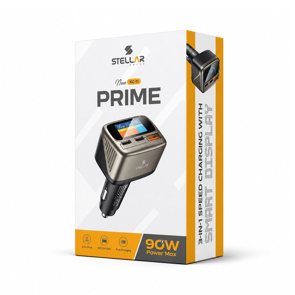 XC-11 Prime | 90W 3-in-1 Fast Charger
