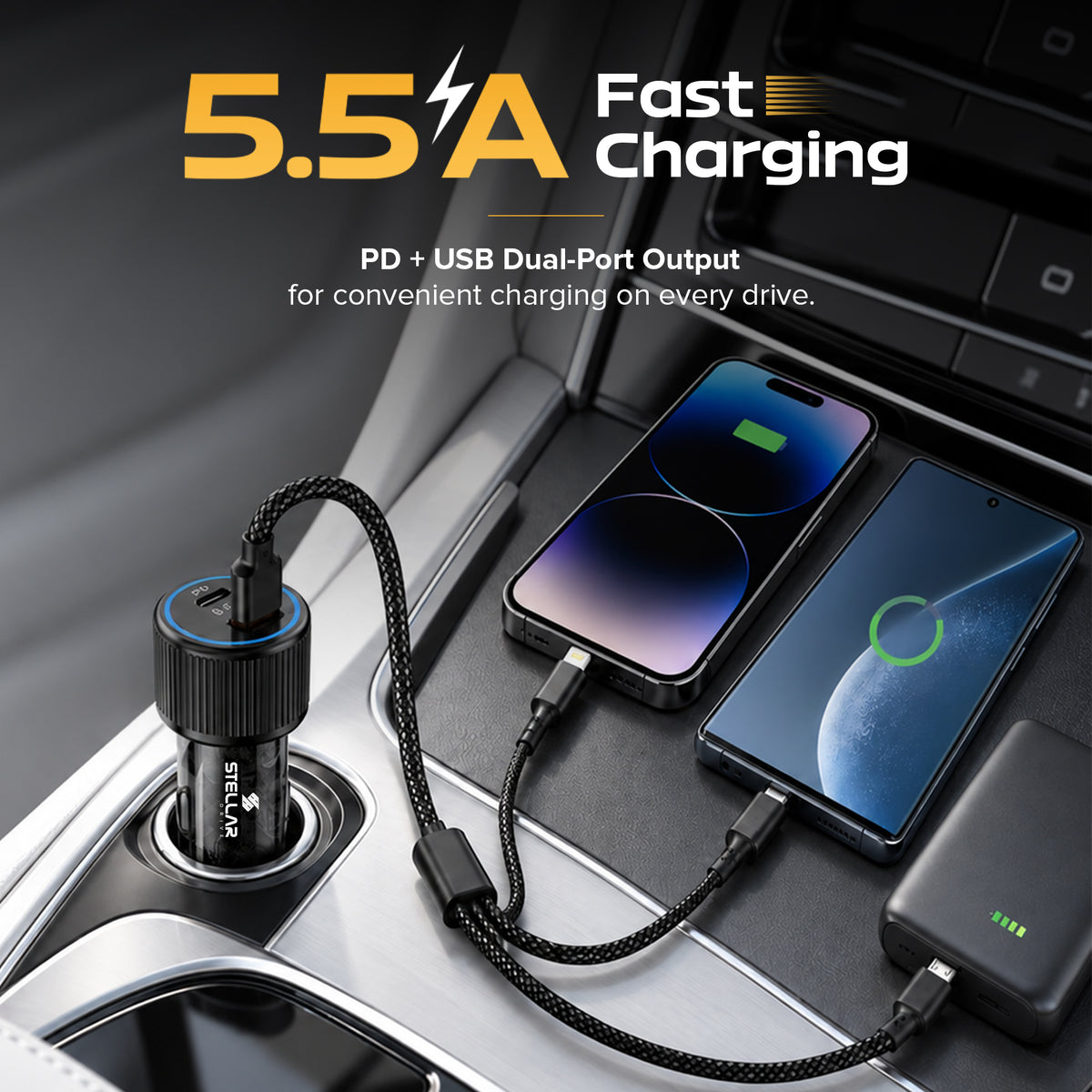 XC-30 Tri-Boost | 5.5A Mobile Charger