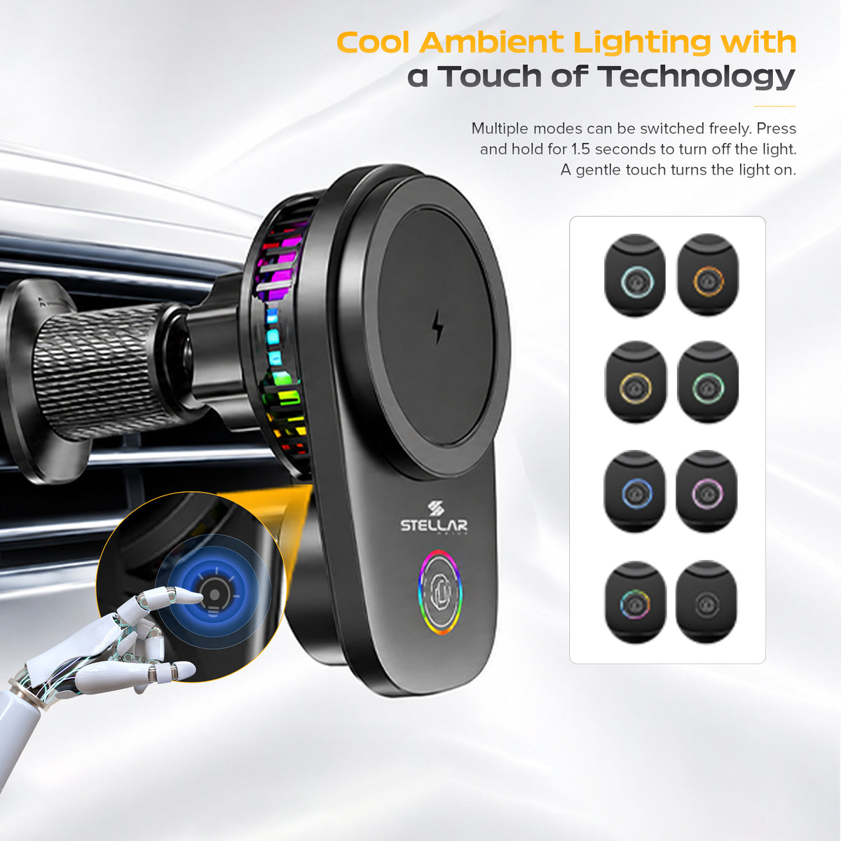 XC-91 COMET | 15W Magsafe Wireless Car Charger
