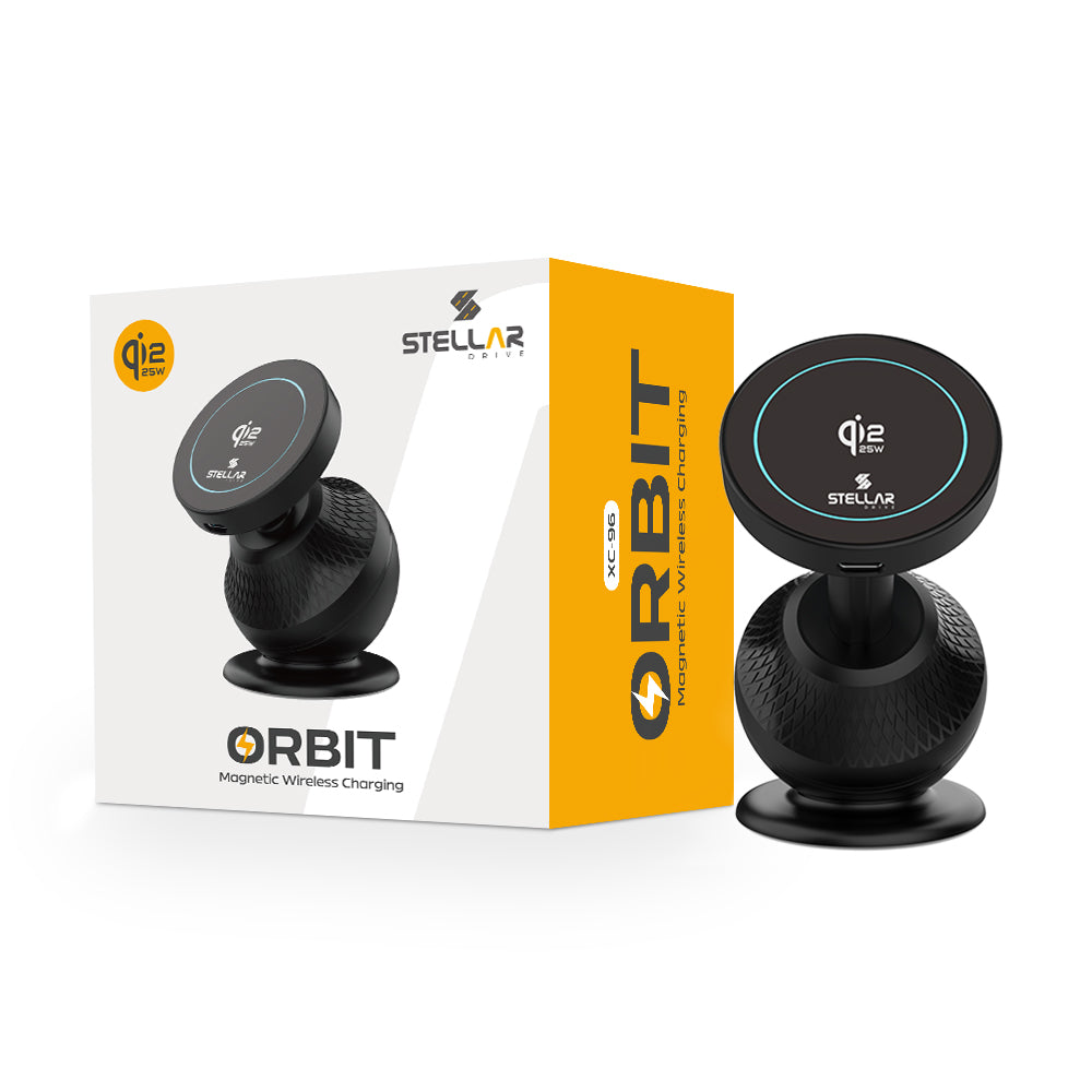 XC-96 ORBIT Qi2 25W Magnetic Wireless Car Charger